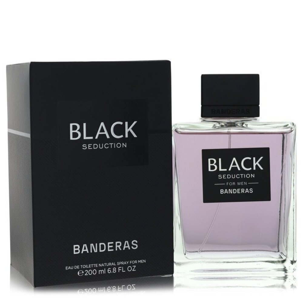 Seduction In Black by Antonio Banderas Eau De Toilette Spray 6.8 oz